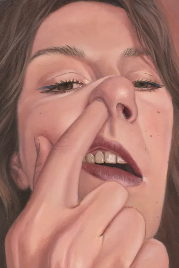 "Smalkās manieres", 30x40cm, audekls/eļļa, 2023. Pieejams